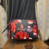 VICTORIAS SECRET Black/Roses Crossbody - PopRock Vintage. The cool quotes t-shirt store.