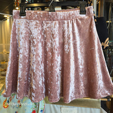  LA HEARTS Pink Crushed Velvet Skirt M - PopRock Vintage. The cool quotes t-shirt store.