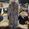 VINTAGE Beaver Full Length Coat