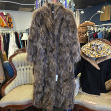  VINTAGE Beaver Full Length Coat