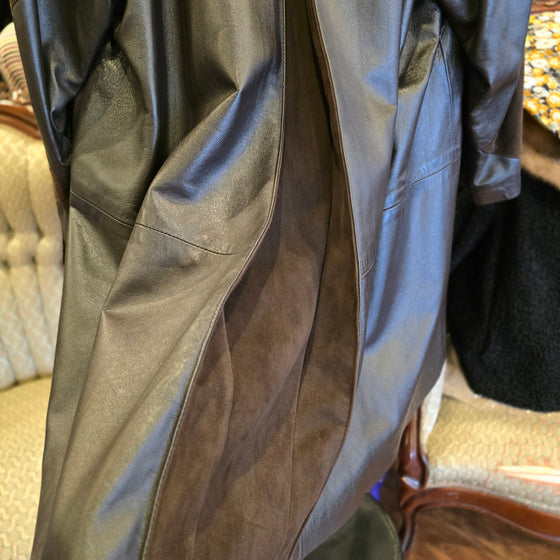 VINTAGE FURS BY GUARINO Leather/Suede Coat