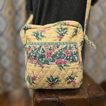  VERA BRADLEY Pink/Yellow Floral Quilted Handbag AS IS - PopRock Vintage. The cool quotes t-shirt store.