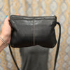 TIGNANELLO Black Pebbled Leather Crossbody - PopRock Vintage. The cool quotes t-shirt store.