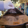LAUREN RALPH LAUREN Brown Leather Shoulder Bag
